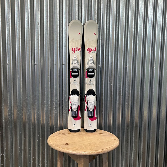 Dynastar Legend Girl Kid's Skis w/ Look Team 4 Bindings - Used