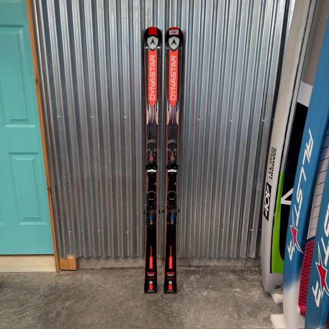 Dynastar Team Speed GS 165cm Kid's Race Skis w/ Look NX10 GW Bindings - Used