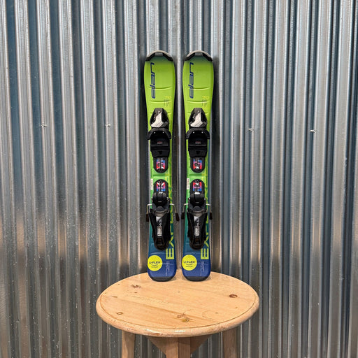 Elan Explore Pro Kid's Skis w/ Elan EL4.5 GW Bindings - Used 70cm