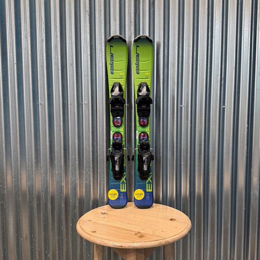 Elan Explore Pro Kid's Skis w/ Elan EL4.5 GW Bindings - Used 80cm