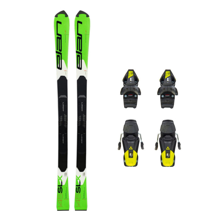 Elan SLX Team Race Kid's Skis w/ Fischer Z9 GW Bindings 2019