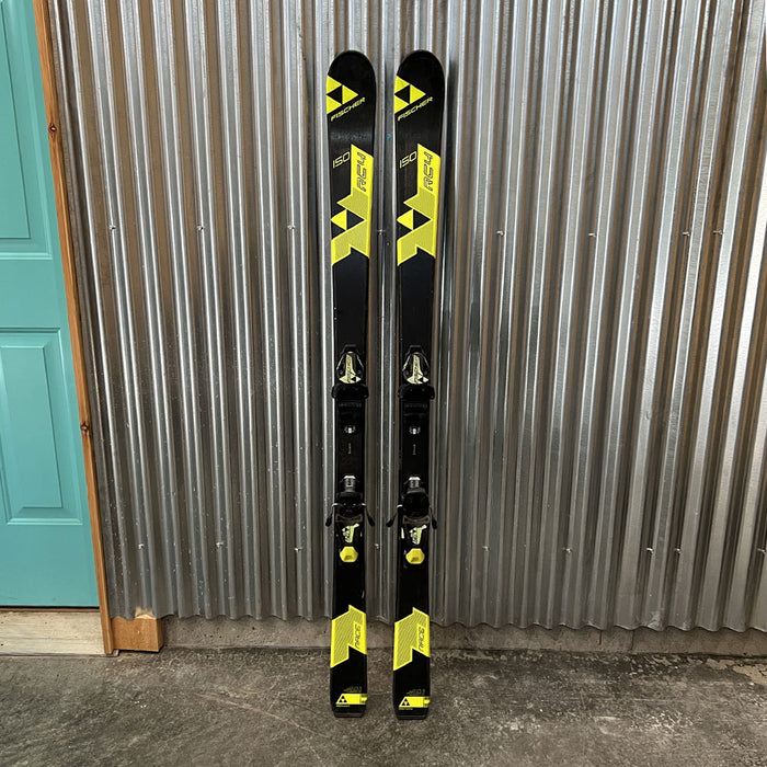 Fischer RC4 Race Kid's Skis w/ Fischer FJ7 Bindings - USED