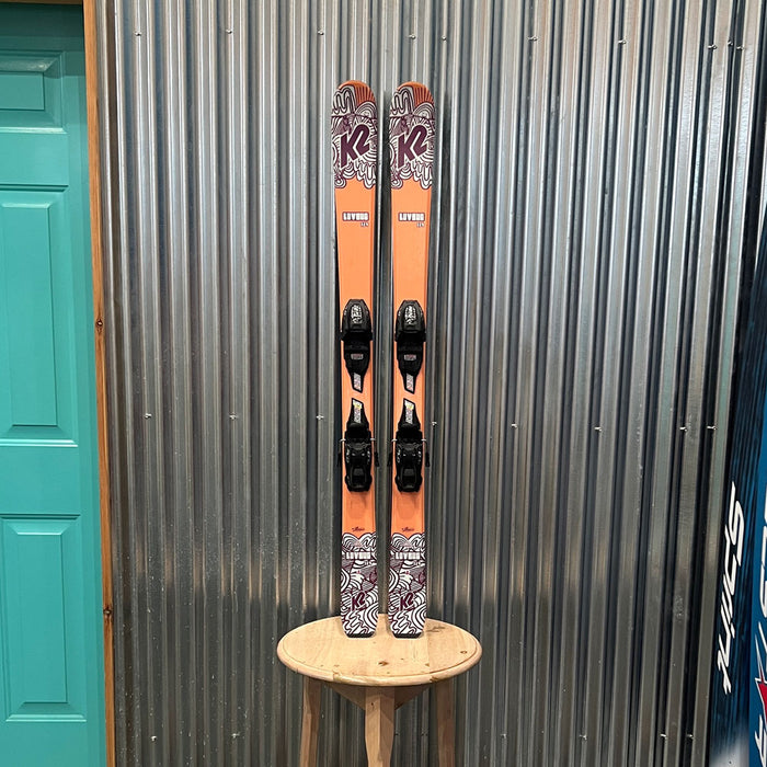 K2 Luv Bug Kid's Skis w/ Marker 4 GW Bindings - Used