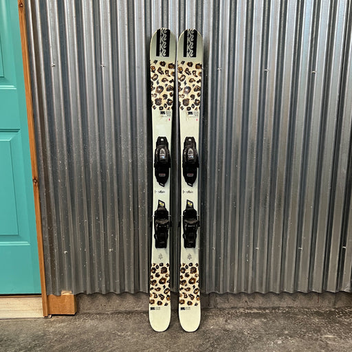 K2 Missy Kid's Twintip Skis w/ Marker FDT 7 GW Bindings - USED