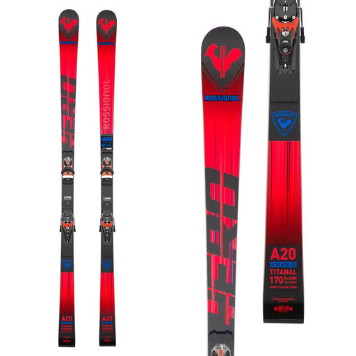 Rossignol Hero Athlete GS Kid's Race Skis w/ Look SPX10 GW Bindings 2024