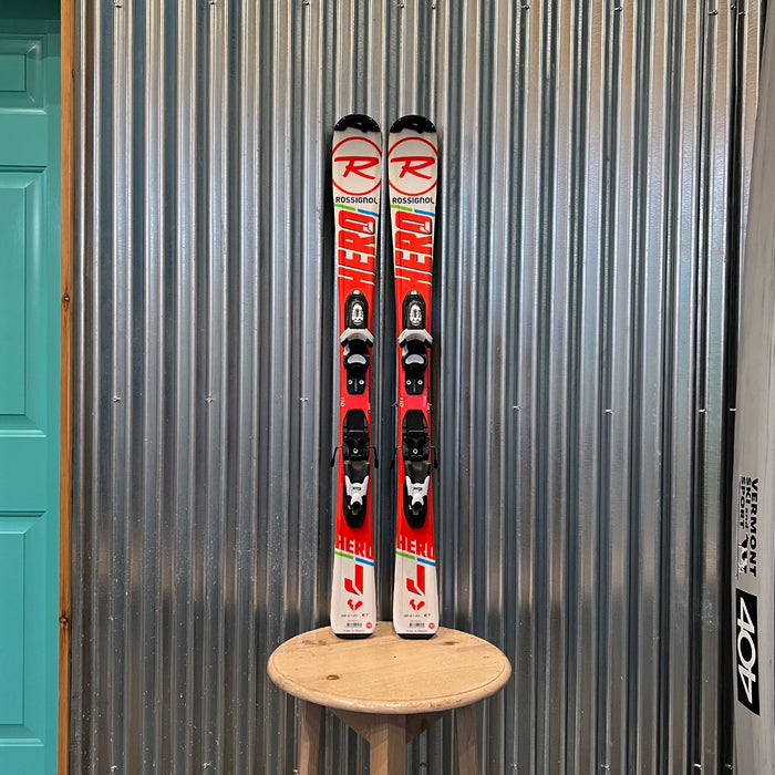 Rossignol Hero J Kid's Race Skis w/ Look KidX Bindings - USED