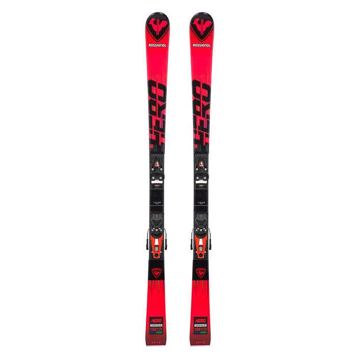 Rossignol Hero Junior Pro Multi-Event Kid's Race Skis w/ Look NX10 GW Bindings 2024