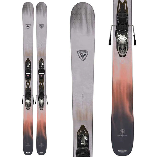 Rossignol Rallybird Pro 90 Women's Twintip Skis w/ Look Xpress W 10 GW Bindings 2024