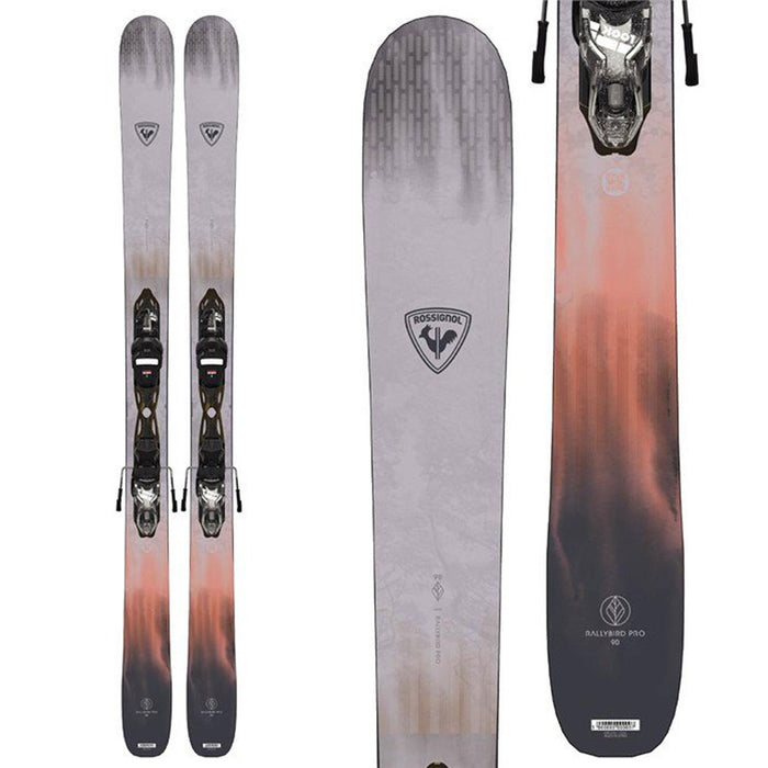 Rossignol Rallybird Pro 90 Women's Twintip Skis w/ Look Xpress W 10 GW Bindings 2024