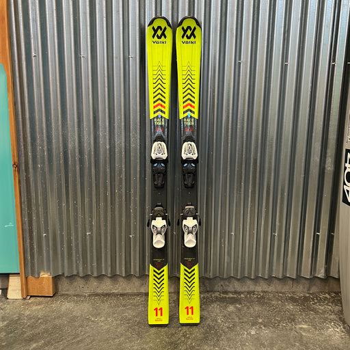 Volkl Racetiger JR Kid's Race Skis w/ Marker 7 Bindings - USED