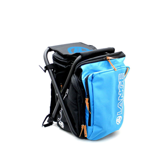 Sac à chaussures de ski Lange Backpack Seat (Bleu/Orange) - Alpinstore