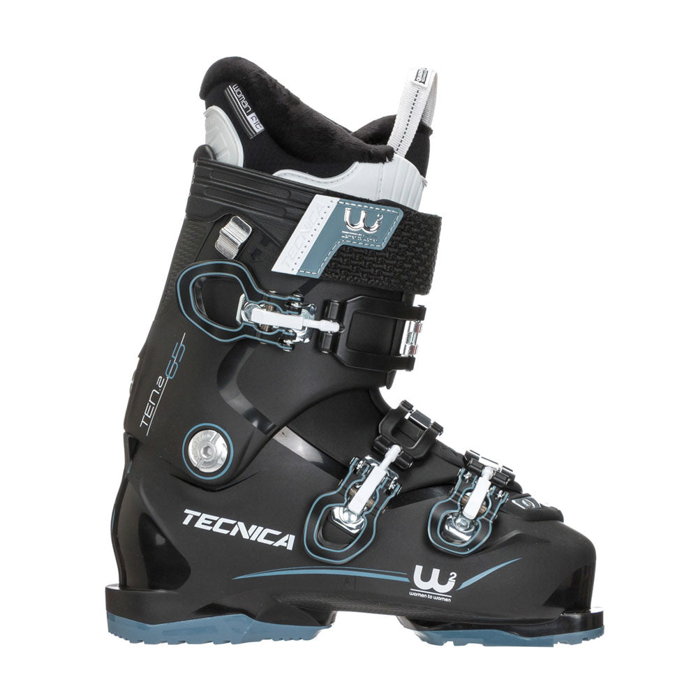 women's ski boots TECNICA TEN.2 85 W, BLACK/pink, WOMAN fit, ULTRA fit,  QUICK instep, micro, macro 