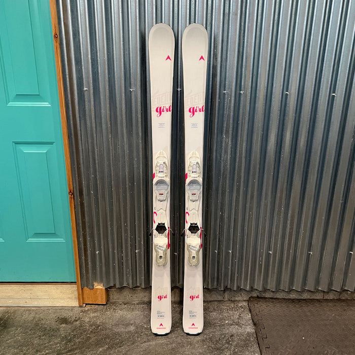 Mini skis with snowboard bindings : r/skiing